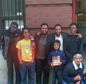 High School Students with Brian Favors & The Birth of a Nation Co-Author, Jean McGianni Celestin